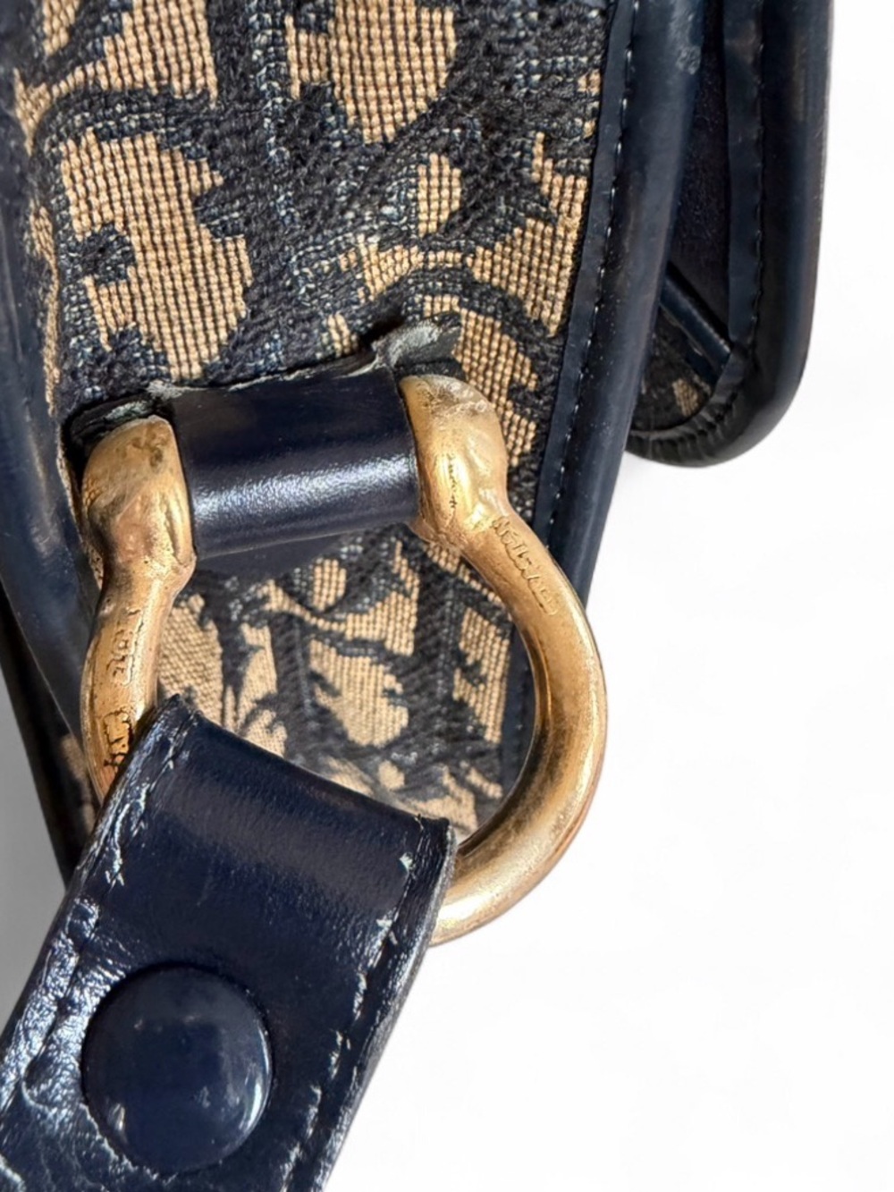 Christian Dior Trotter Monogram Canvas Flap Shoulder Bag. Comes with COA - Picture 11 of 16
